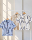 Serenity Textured Buttondown Top