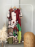 Liezel Printed Maxi Dress