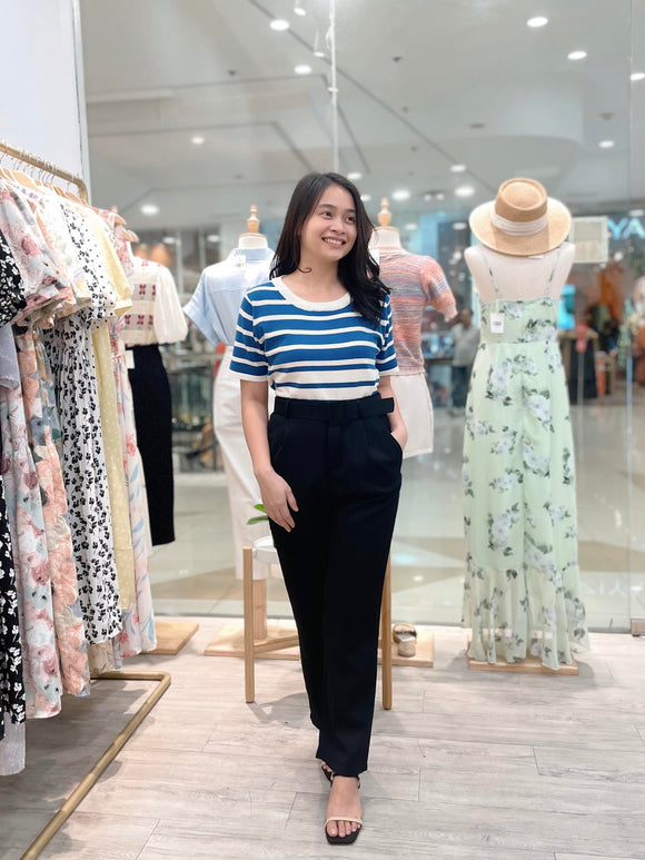 Mikka Stripe Knit Top