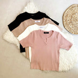 Rica Ribbed Knit Top