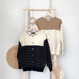 Milly Two-Tone Sweater Top