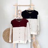 Milly Two-Tone Sweater Top