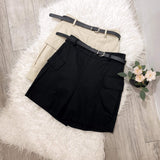 Drew Belted Shorts