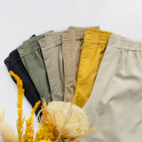 Holt Garterized Linen Pants