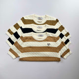 Ravi Textured Stripe Knit Top