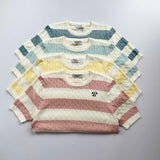 Ravi Textured Stripe Knit Top