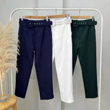 Wesley Belted Trouser Pants