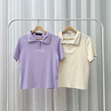 Fritz Collared Cotton Top