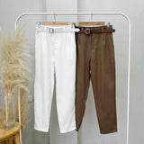 Marcel Belted Trouser Pants