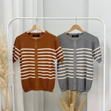 Kalyssa Stripe Knit Top