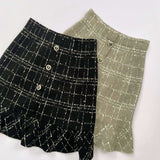 Paulette Tweed Skirt