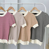 Janet Stripe Knit Top