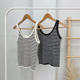 Vernie Sleeveless Stripe Top