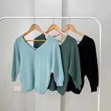 Yasmina Batwing Knit Top