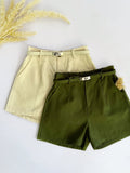 Josefa Belted Shorts