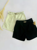 Josefa Belted Shorts