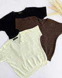 Aleck V-Neck Knit Top