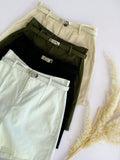 Josefa Belted Shorts