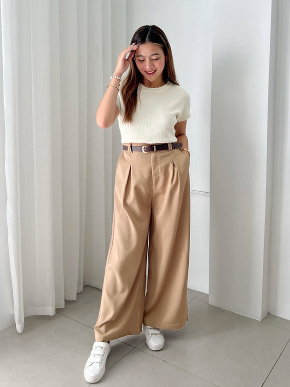 Aston Belted Trouser Pants