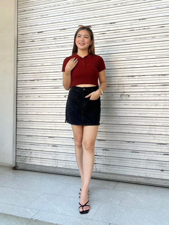 Camy Premium Denim Skirt