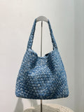 Elvina Woven Shoulder Bag