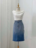 Elian Premium Denim Skirt