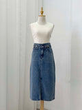 Brianne Premium Denim Skirt