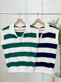 Afina Stripe Knit Top