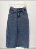 Brianne Premium Denim Skirt