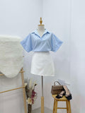 Umika Collared Stripe Top