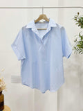 Umika Collared Stripe Top