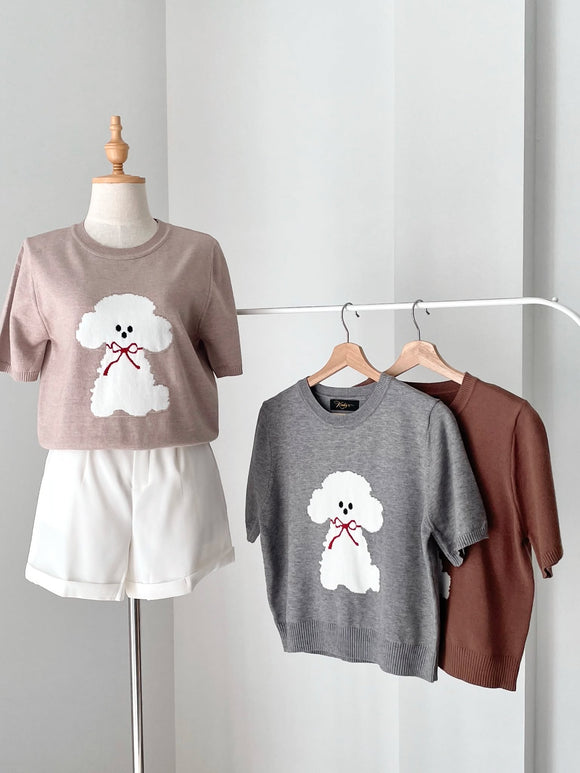 Milana Dog Knit Top