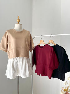 Nalya Boxy Cotton Top