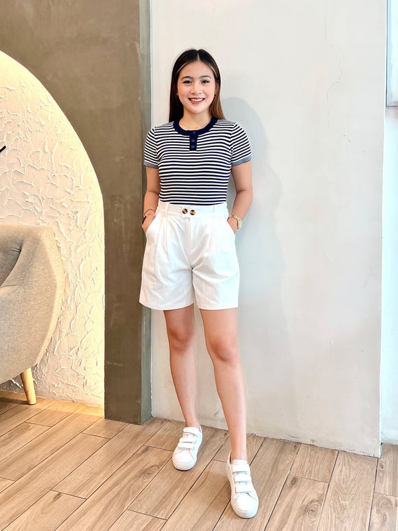 Novalee Stripe Knit Top