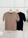 Sylvia Zipper Knit Top