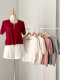 Feya Zipper Knit Top