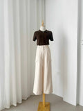 Izza Collared Knit Top