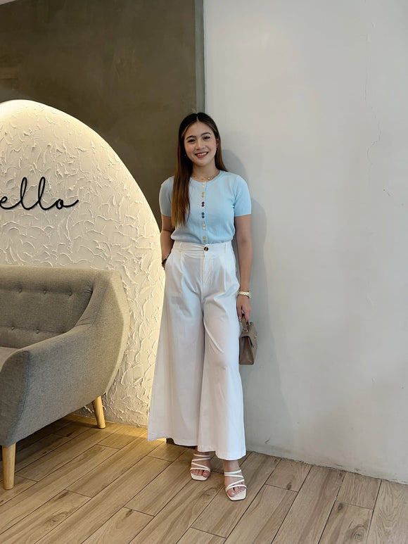 Harlee Button Knit Top
