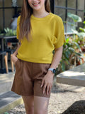 Ferly Textured Knit Top