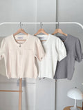 Feya Zipper Knit Top
