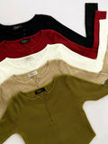 Ravila Longsleeves Rib Knit Top