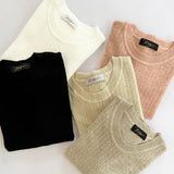 Azaria Textured Knit Top