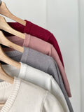 Feya Zipper Knit Top