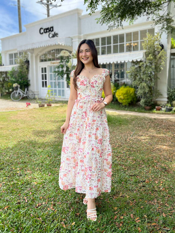 Karoline Premium Floral Dress