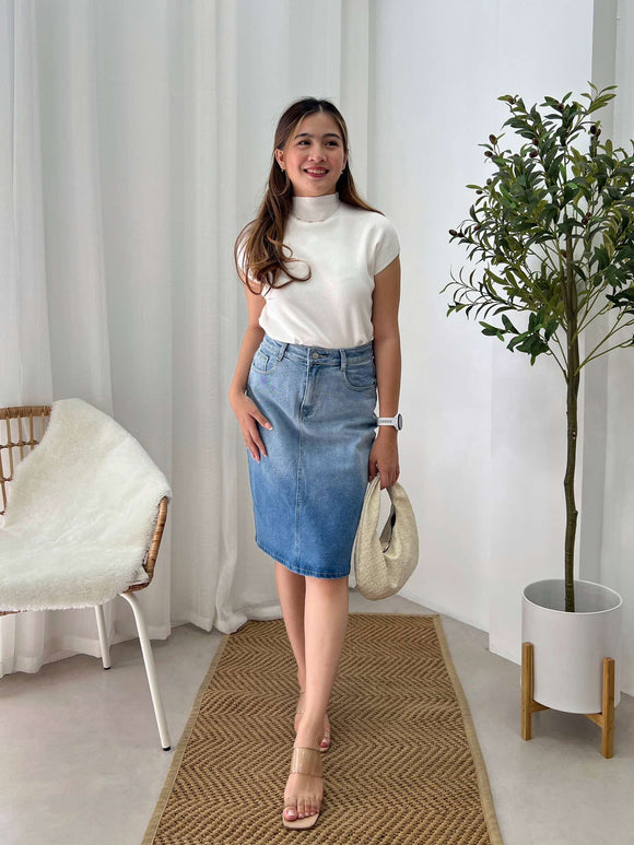 Elian Premium Denim Skirt