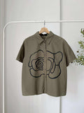 Inara Premium Buttondown Top