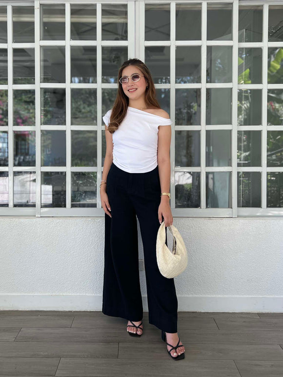 Jong Wide-Leg Denim Pants