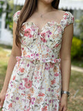 Karoline Premium Floral Dress