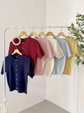 Melva Textured Knit Top