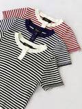 Novalee Stripe Knit Top